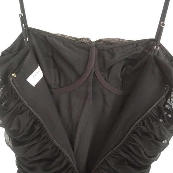 Babaton Black Luxor Bodycon Dress Women's Size 6 - Picture 13 of 13